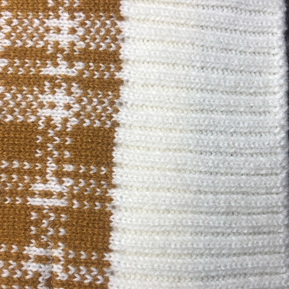 TIMBERLAND Plaid Flat Knit Scarf NWT - Picture 11 of 17